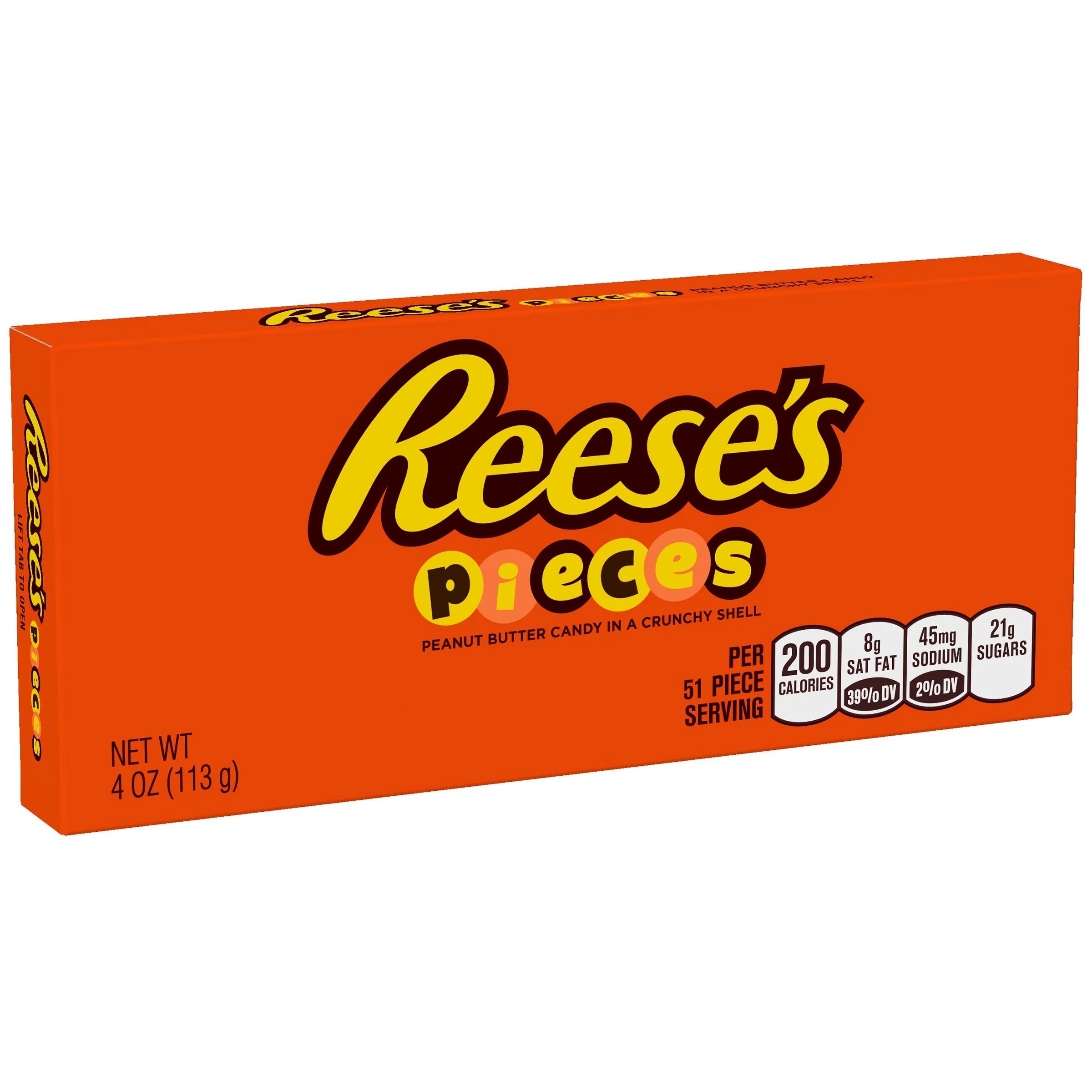 Reese's Pieces Peanut Butter Candy, 4 Oz. | Walmart (US)