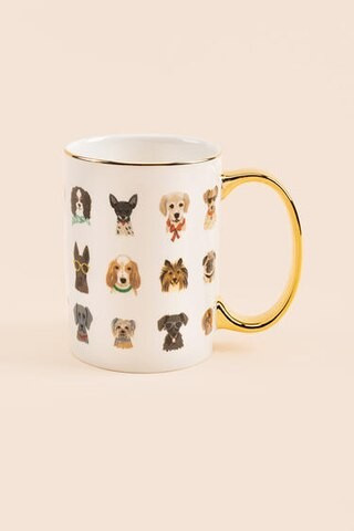 Rifle Paper Co. Dog Days Porcelain Mug - francesca's | Francesca's