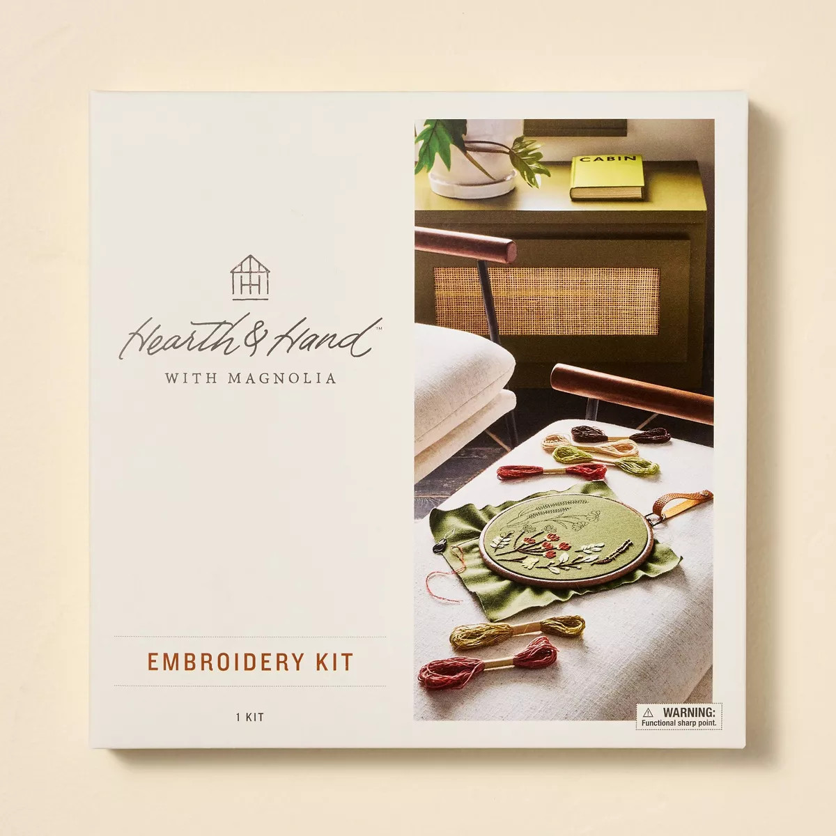 DIY Embroidery Kit - Hearth & Hand™ with Magnolia | Target