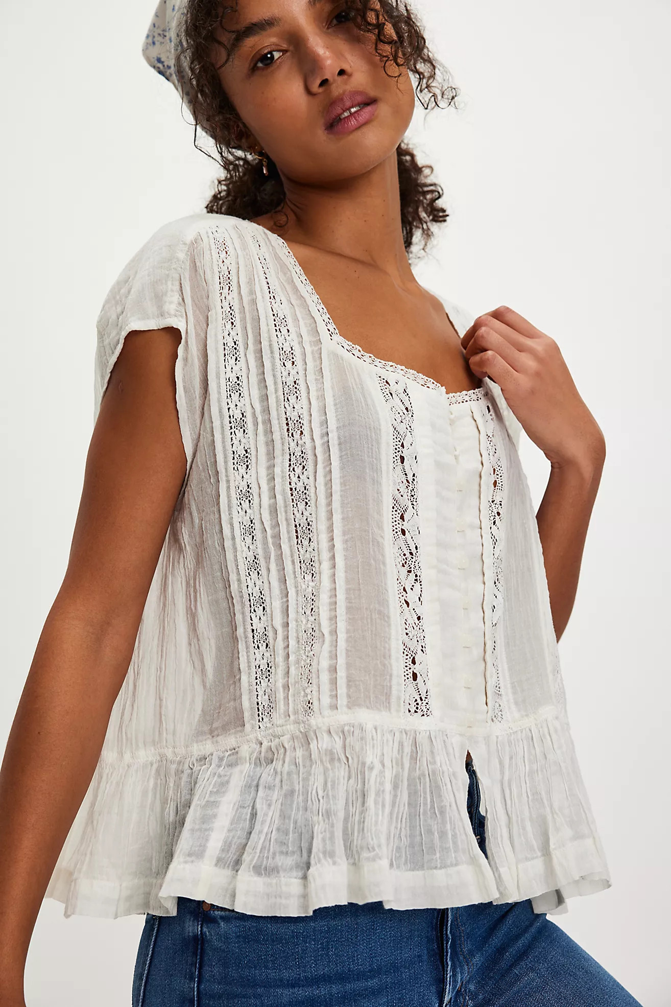 Georgia Blouse | Free People (Global - UK&FR Excluded)
