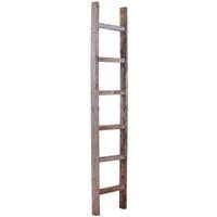 Blanket Ladder, Decorative Towel Wood Rustic Wooden Quilt Ladder Shelf-Weathered Gray | Etsy (US)