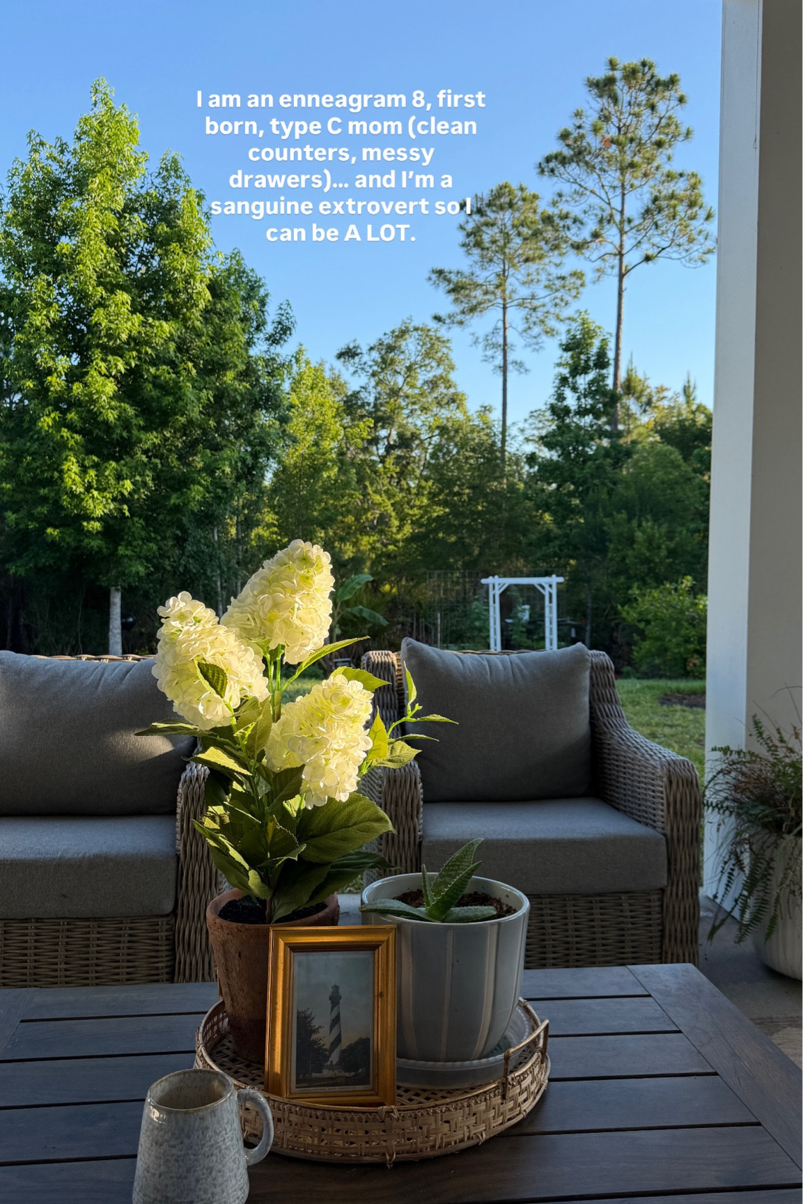 So many questions about our patio set. Purchased last year and have NO REGRETS! Gives pottery barn look for less and cleans so easily. 

