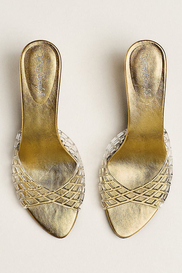 Seablue Heeled Jelly Sandals | Anthropologie (US)