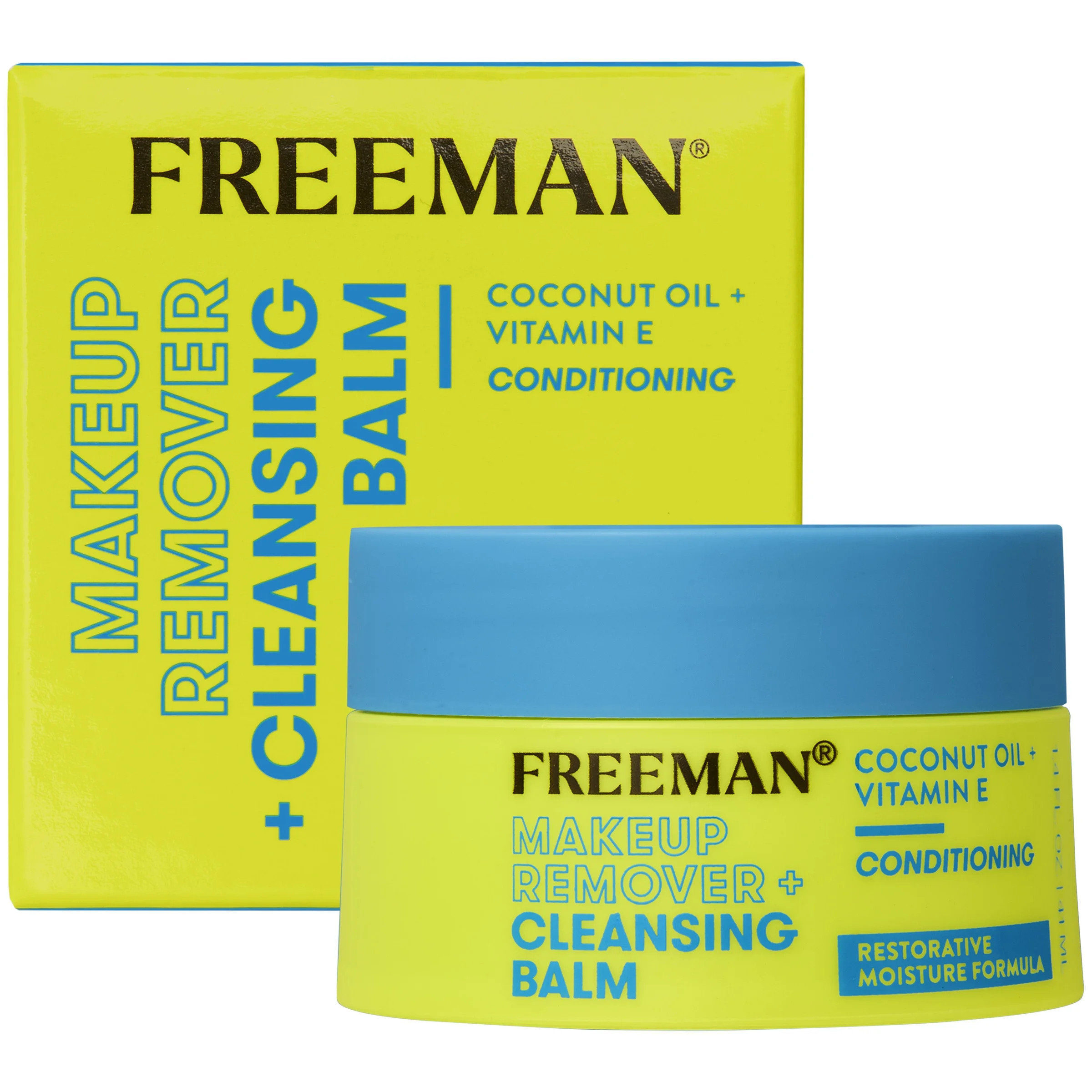 Freeman Skincare  Restorative Makeup Remover + Cleansing Balm Jar - Walmart.com | Walmart (US)