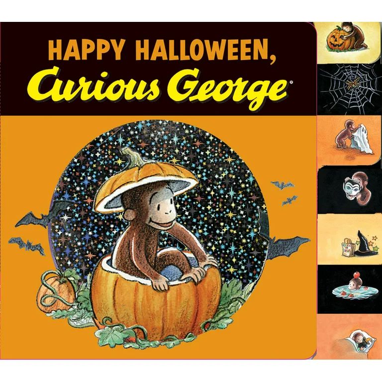 Happy Halloween Curious George (Board Book) | Walmart (US)