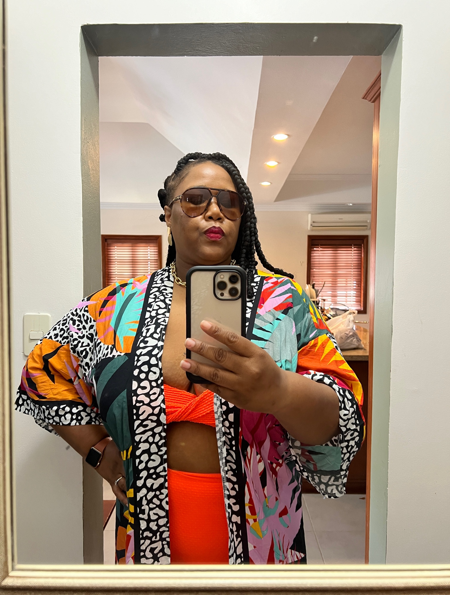 Colors and patterns on beach day is all that matters.  🌊 

#LTKSwim #LTKPlusSize #LTKMidsize