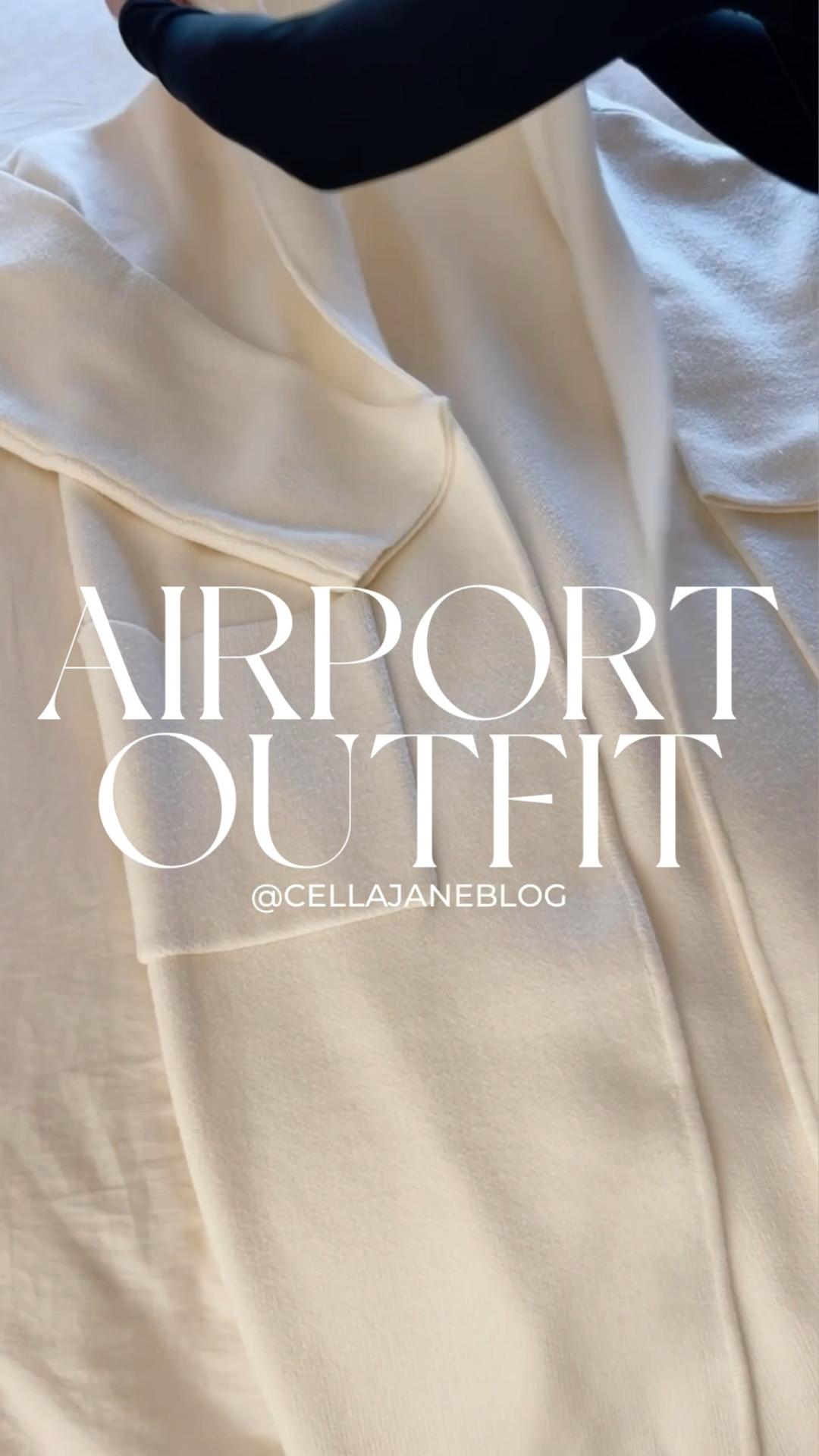 Airport travel outfit! Coatigan, sweatshirt, leggings, sneakers. Casual chic. Cella Jane  

#LTKtravel #LTKstyletip