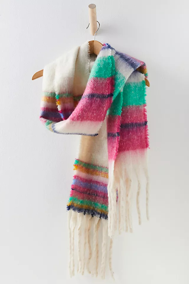 Skye Stripe Fringe Scarf | Free People (Global - UK&FR Excluded)