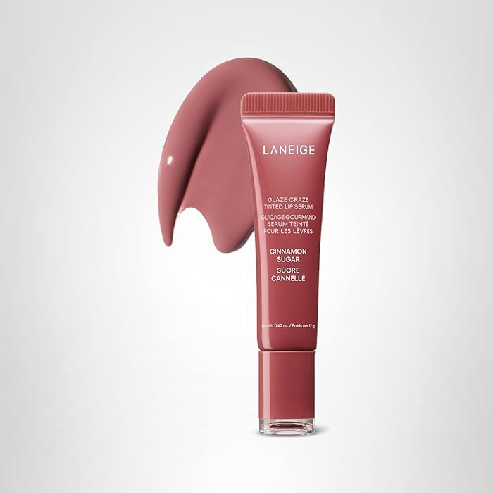 LANEIGE Glaze Craze Tinted Lip Serum: Hydrating Lip Serum for Glossy, Nourished Lips with Plumpin... | Amazon (US)