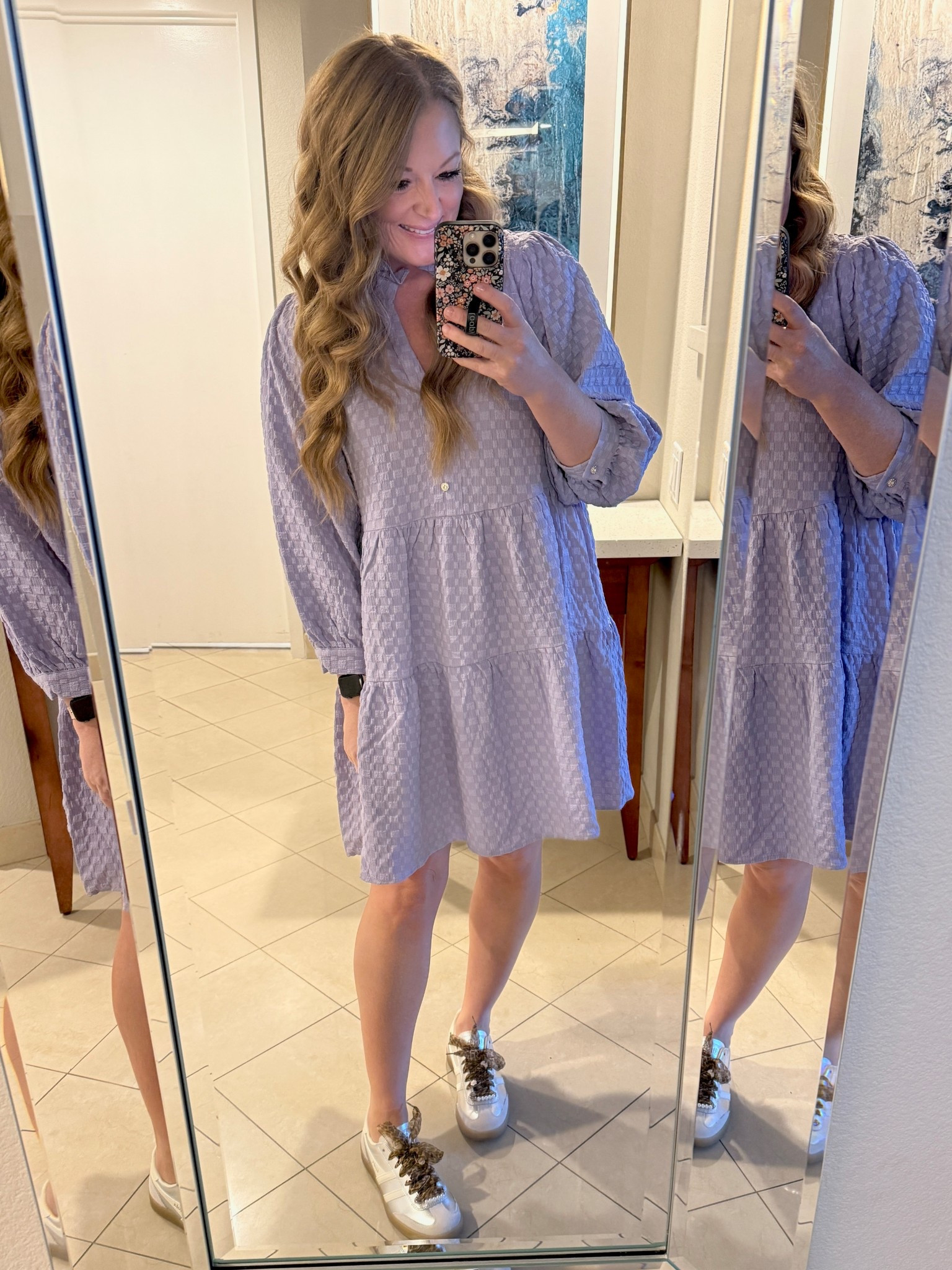 I love this light purple dress! I sized down to a small, I'm 5'5" and normally a medium. 

#LTKOver40 #LTKootd #LTKFindsUnder100