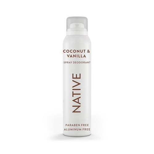 Native Deodorant & Body Spray Contains Naturally Derived Ingredients | Deodorant for Women and Men, All Day Odor Protection, Aluminum and Hydrocarbon Propellant Free | Coconut & Vanilla | Amazon (US)