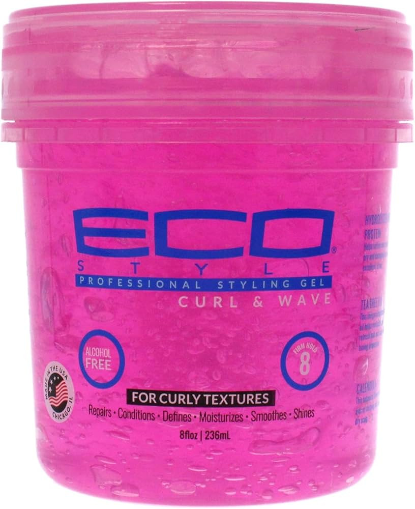 Eco Style Ecoco Hair Gel - Curl And Wave - Anti-Itch, Alcohol-Free Formula - Perfect Hold For Ang... | Amazon (US)