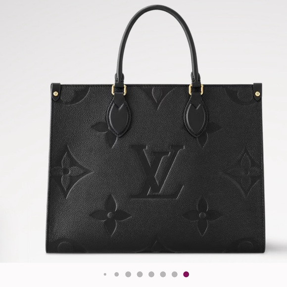 Louis Vuitton Black onthego MM | Poshmark