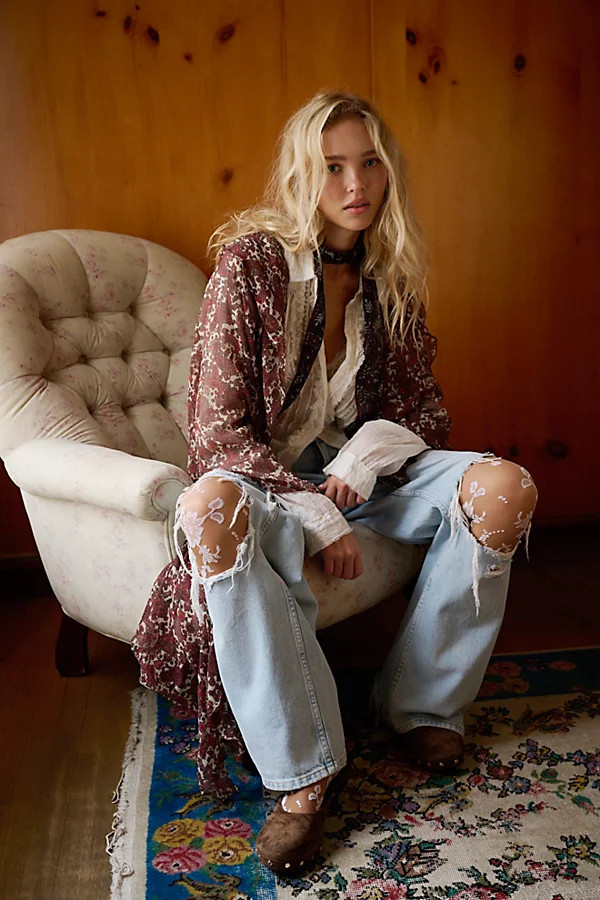 High Low Printed Duster | Free People (Global - UK&FR Excluded)