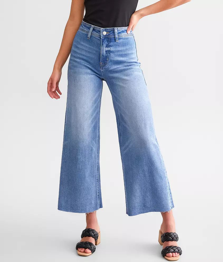 Cropped Wide Leg Jean | Buckle