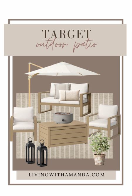 Target sale for outdoor patio furniture 

#LTKxTarget #LTKhome #LTKSeasonal