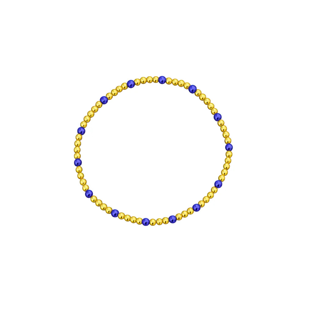 The Bubbly- Royal Blue | Cocos Beads and Co