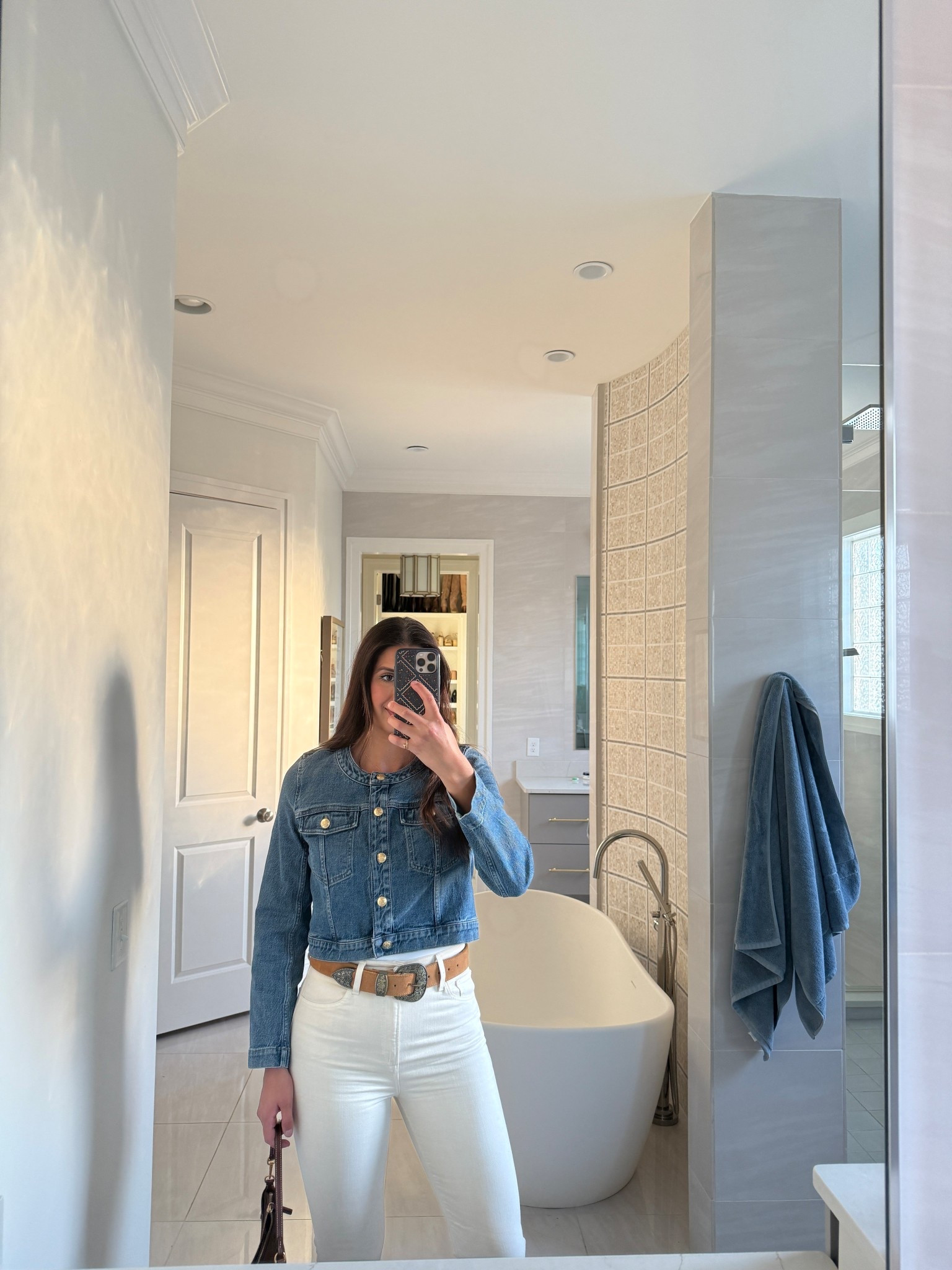 Date night outfit, denim outfit, spring outfit 

#LTKootd