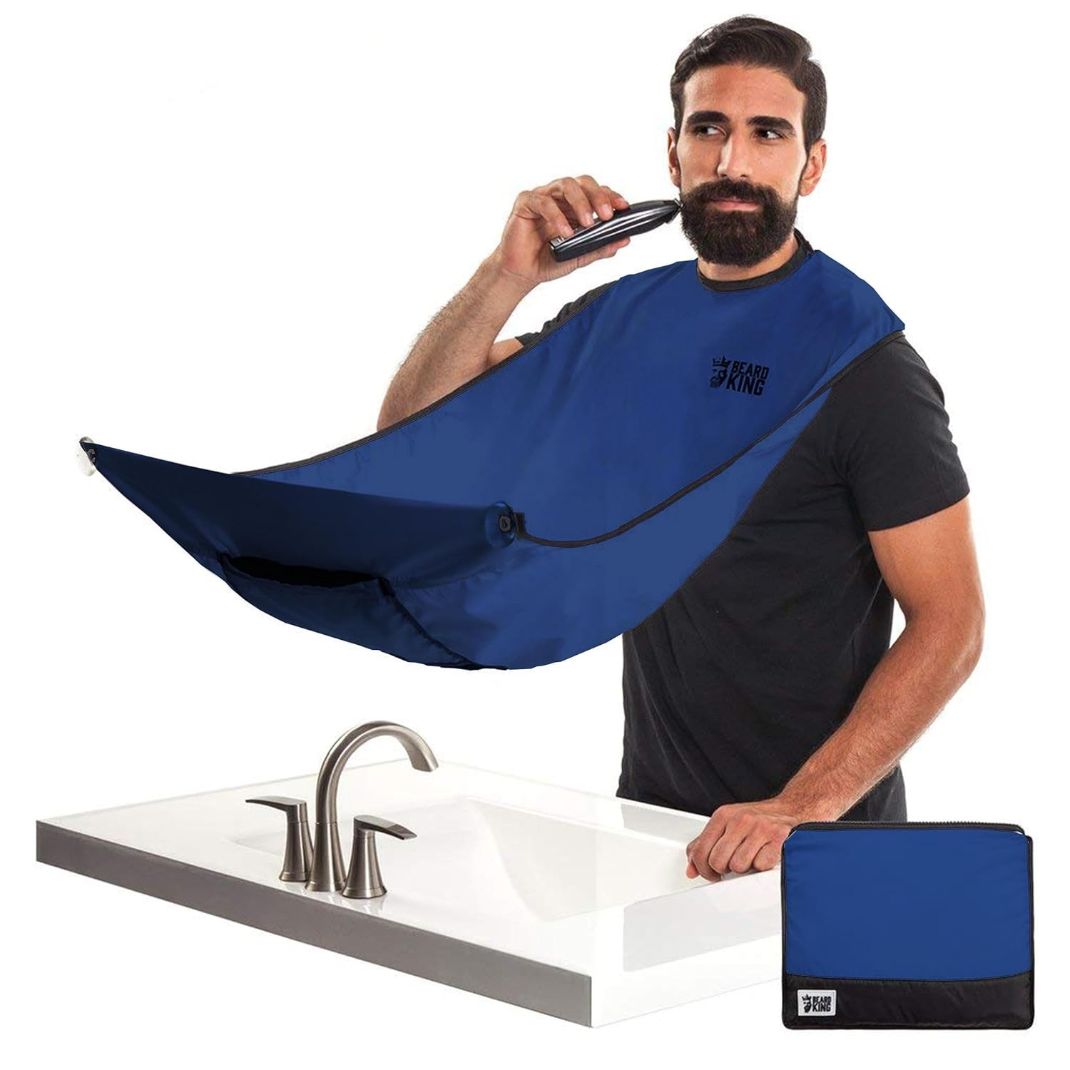Beard King Beard Bib Apron - Christmas Gifts & Stocking Stuffers for Dad - As Seen on Shark Tank ... | Amazon (US)