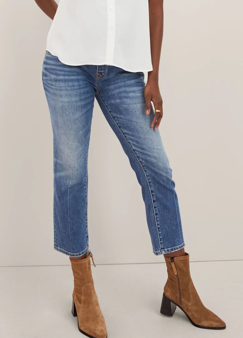 The Over The Bump Straight Maternity Jean | Hatch Collection