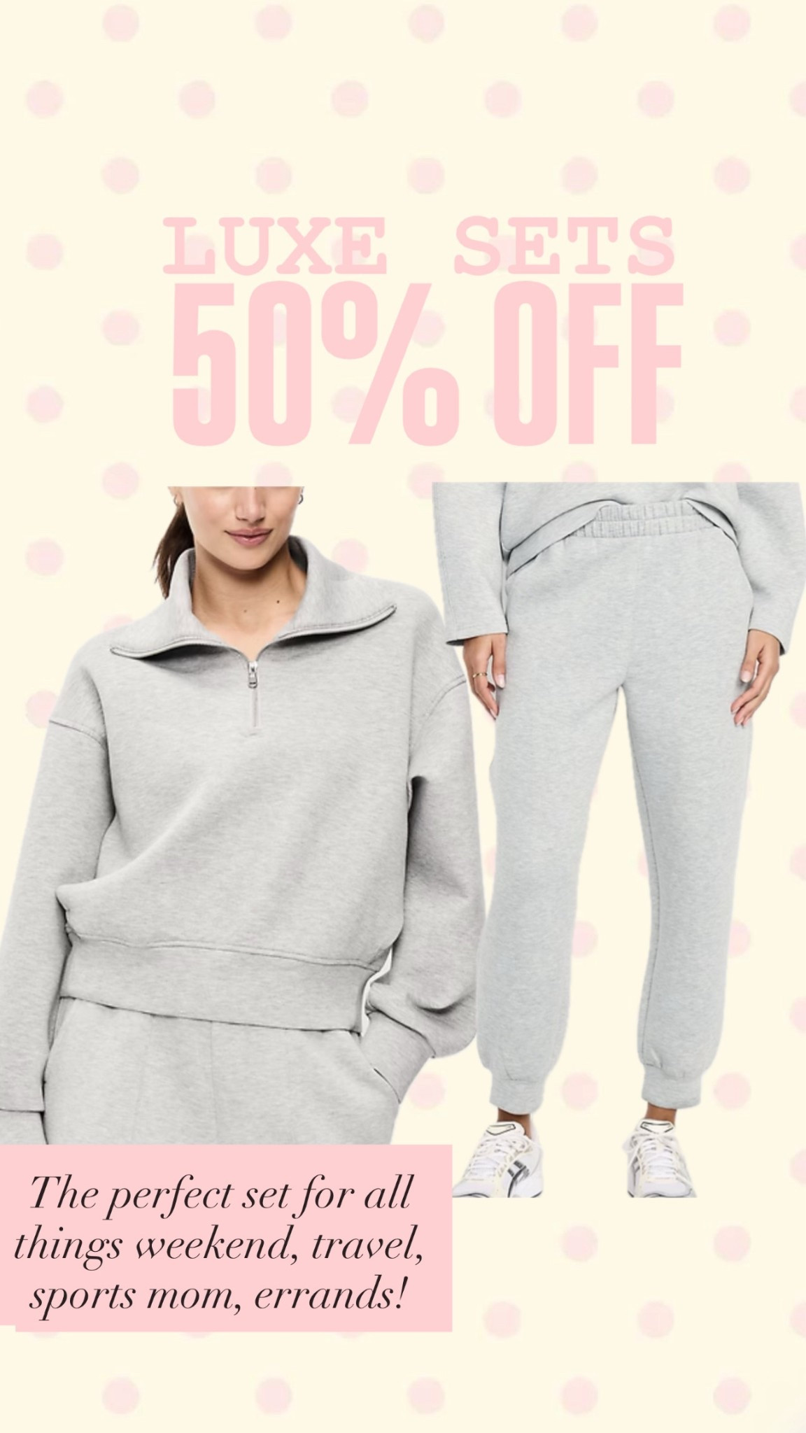 50% off these luxe lounge pieces! The go-to MOM OOTD

#LTKmomlife #LTKootd #LTKSaleAlert