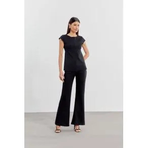 Calça Malha Alfaiataria PRETO | OffPremium (BR)