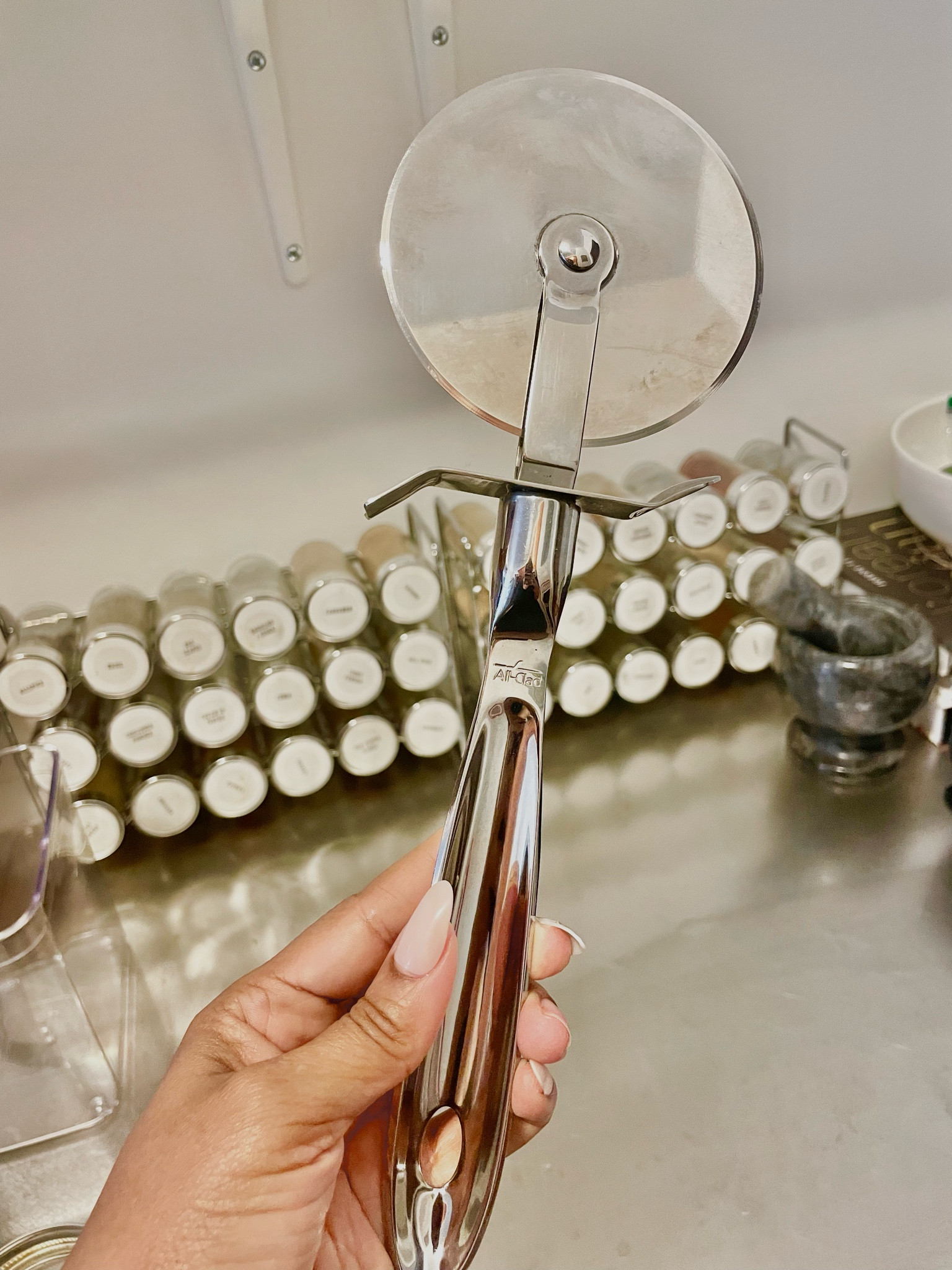 My beautiful All-Clad stainless pizza cutter! Amazon find!

#LTKhome #LTKSeasonal #LTKFind