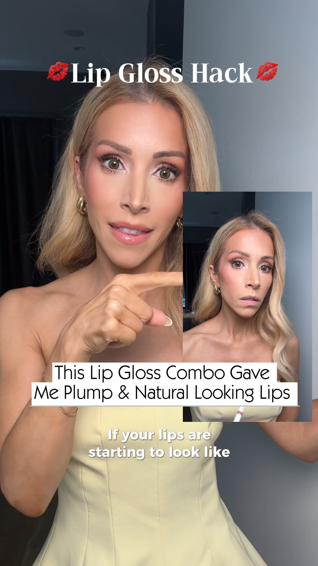 No filler plump lip look
Lip gloss combo


#LTKBeauty #LTKOver40