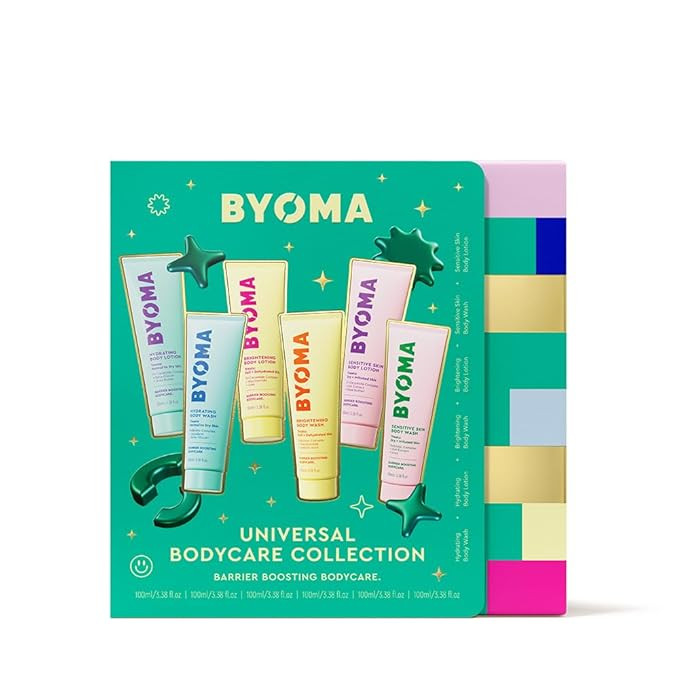 BYOMA Body Care Holiday Gift Set (6-Piece Kit) - Hydrating, Brightening & Sensitive Body Wash & L... | Amazon (US)
