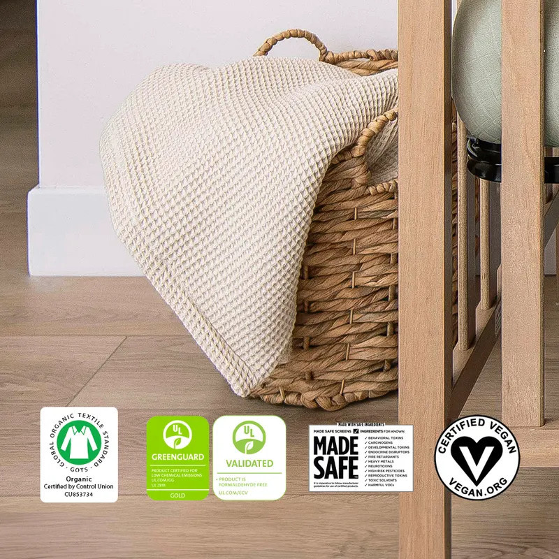 Organic Waffle Baby Blanket | Naturepedic