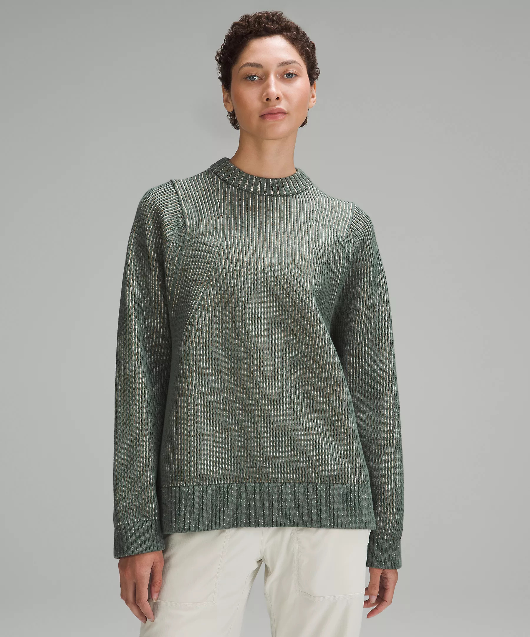 Cotton-Blend Crewneck Sweater | Women's Hoodies & Sweatshirts | lululemon | Lululemon (US)