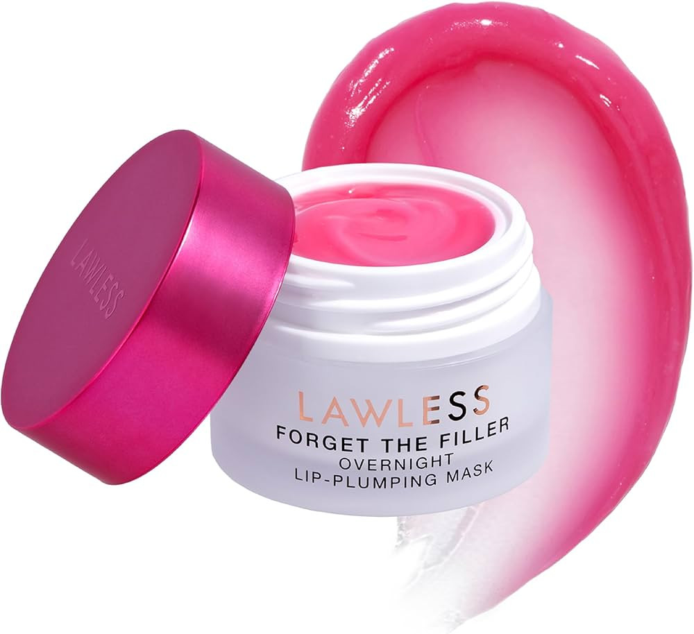 Lawless Women's Forget The Filler Overnight Lip Plumping, Juicy Watermelon, 0.28 Ounce (Pack of 1... | Amazon (US)