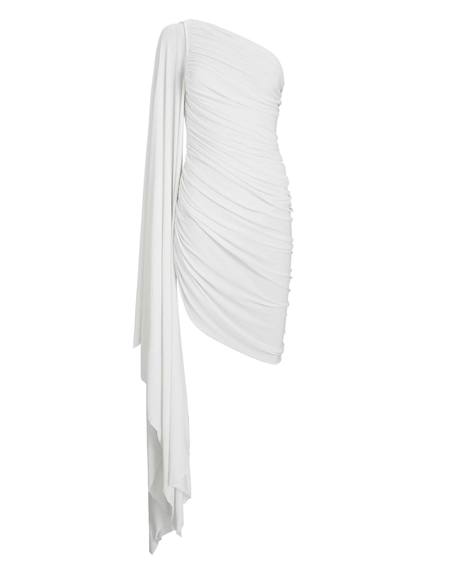 Diana One-Shoulder Draped Mini Dress | INTERMIX