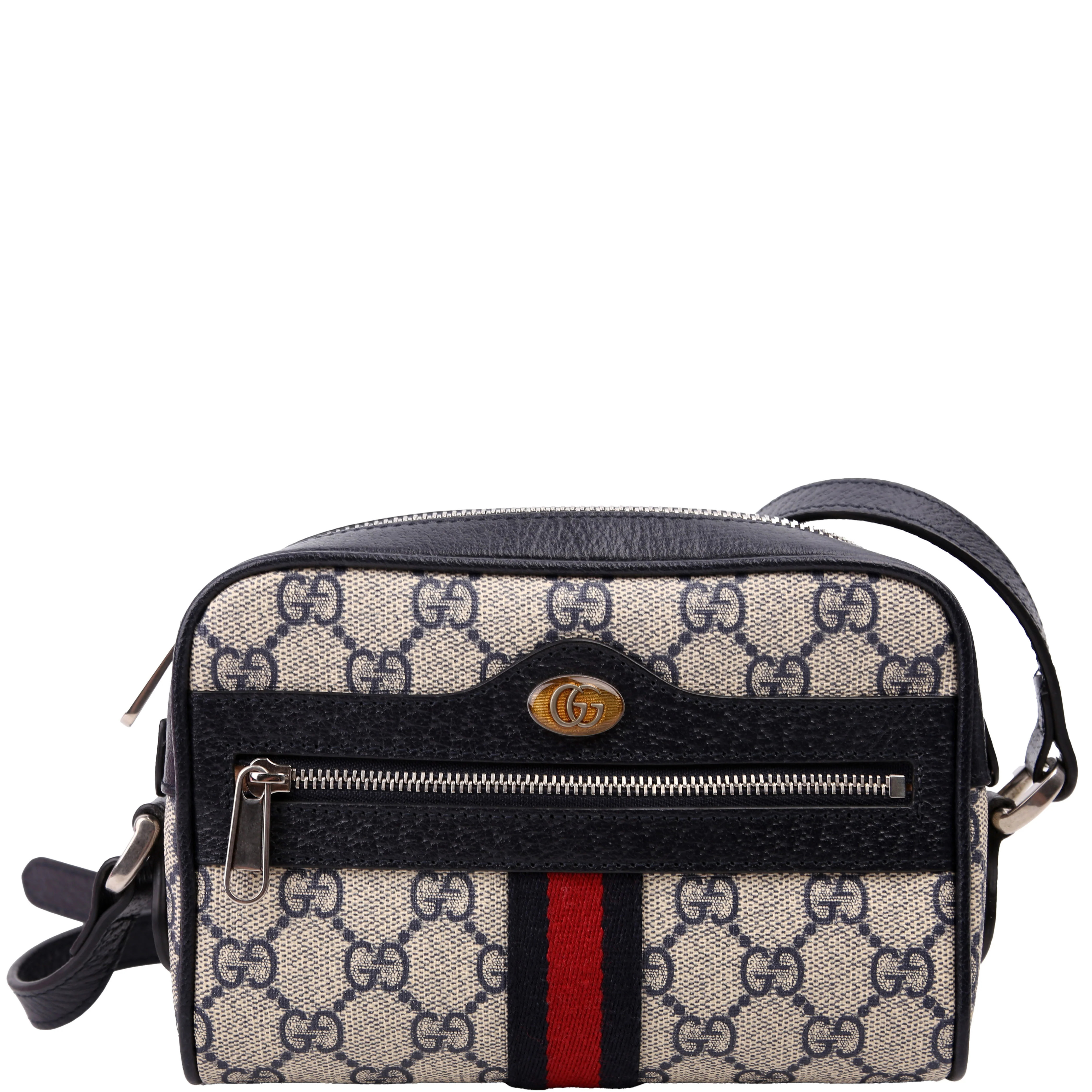 517350 GG Supreme Mini Ophidia Navy | Keeks Designer Handbags