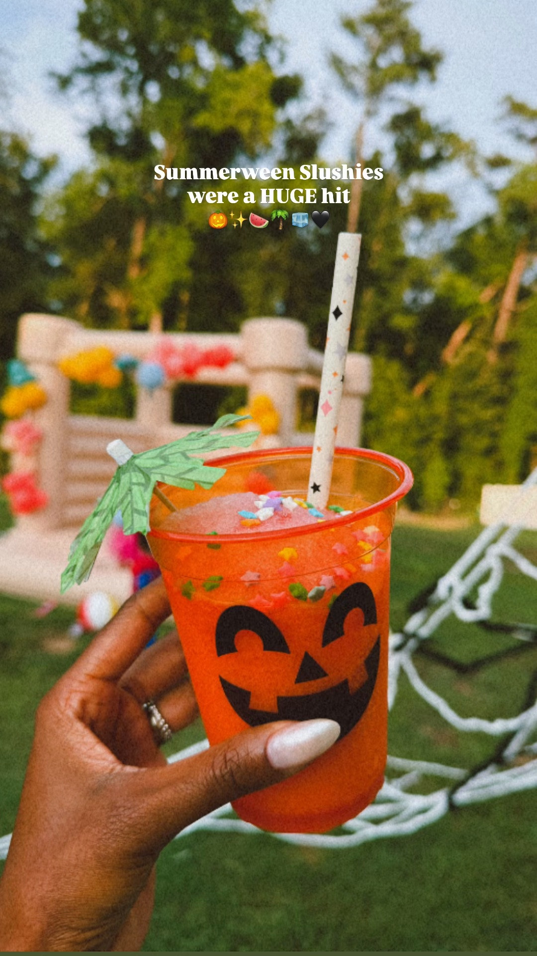 Summerween slushes for my daughters 9th birthday

#LTKmomlife