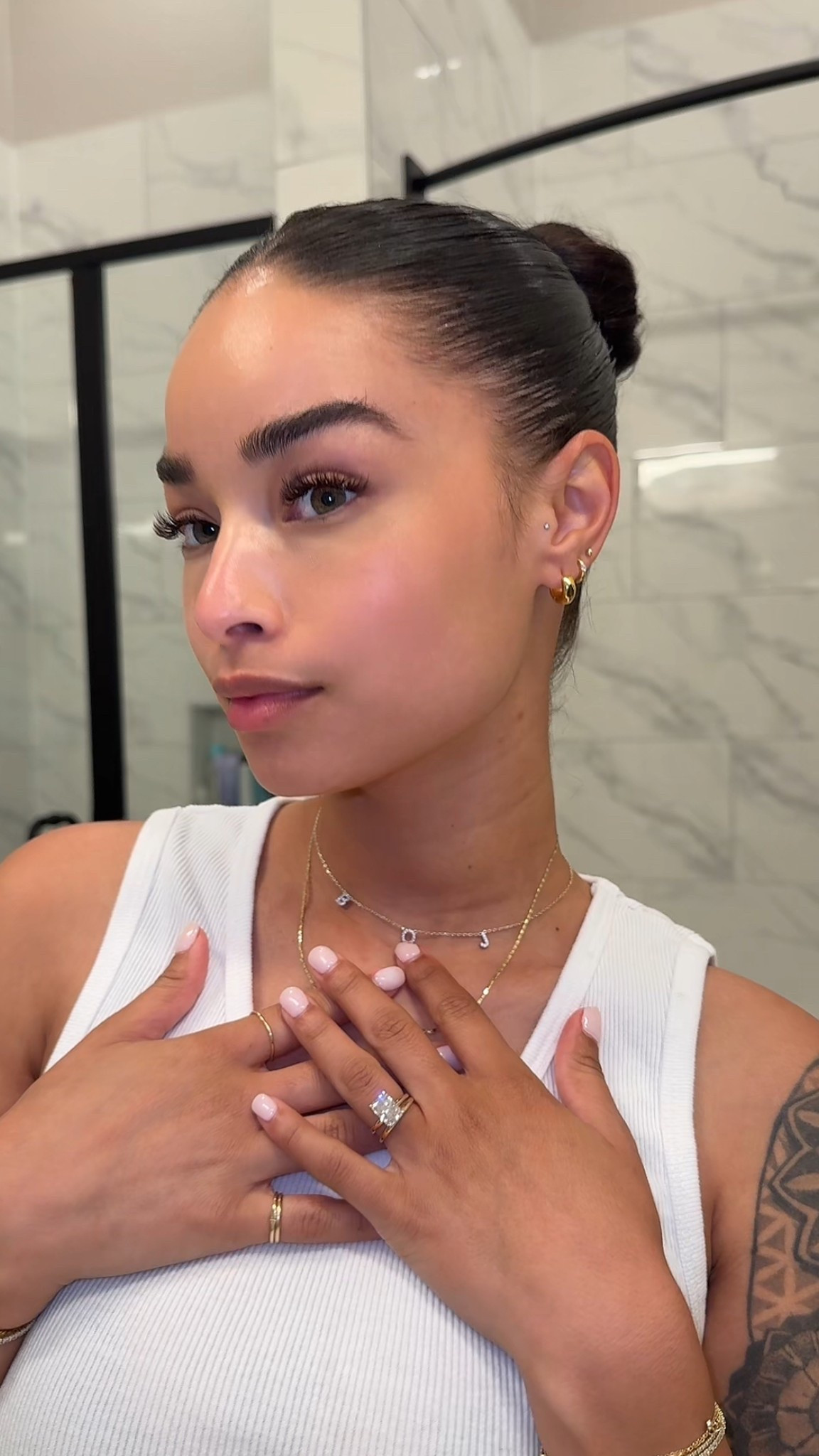 Nighttime skincare 