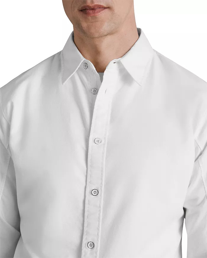 Slim Fit Engineered Oxford Shirt | Bloomingdale's (US)