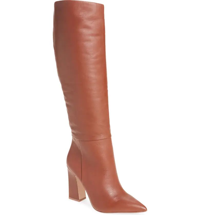 Steve Madden Showbiz Pointed Toe Knee High Boot | Nordstrom | Nordstrom