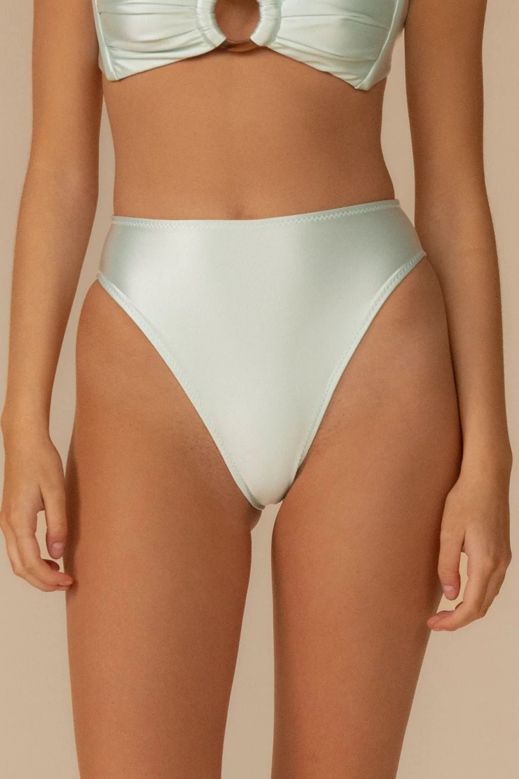 Seafoam Silkie Paula Bikini Bottom | Montce