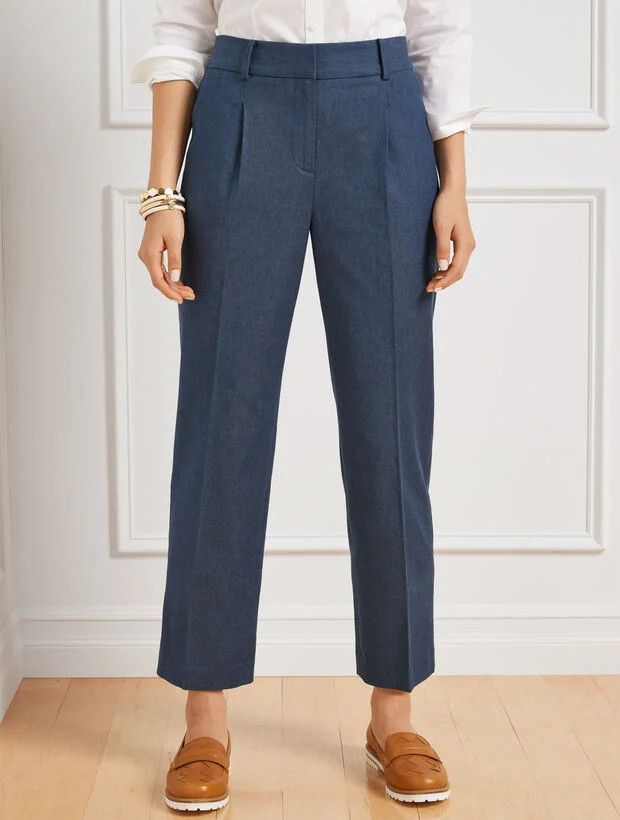 Talbots Bristol Pants - Faux Denim | Talbots