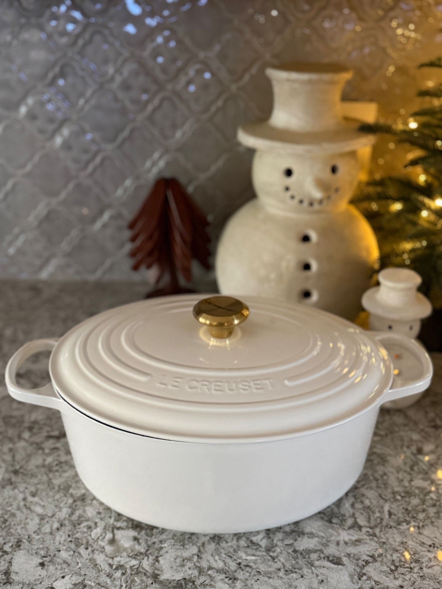 I have always wanted a Le Crueset Dutch oven and I finally got one for Christmas!
I love the gold knob on this one!

#LTKHome #LTKfoodie