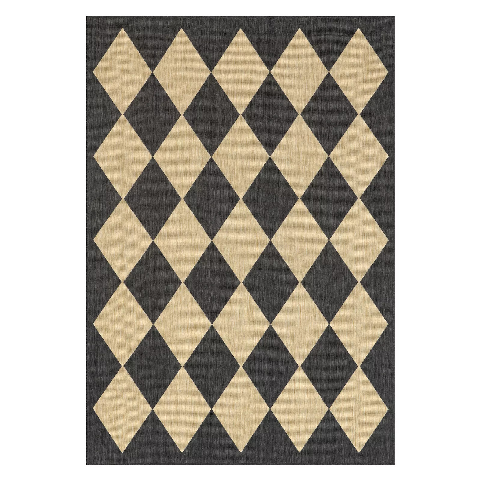 Rugs USA Sabina Diamond Trellis Indoor / Outdoor Area Rug, Gray | Kohl's