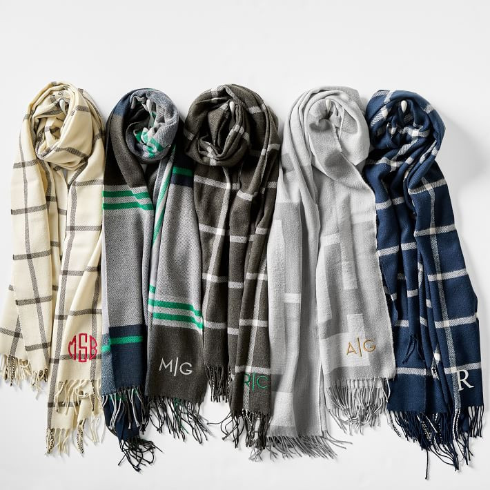 Plaid Blanket Scarf | Mark and Graham