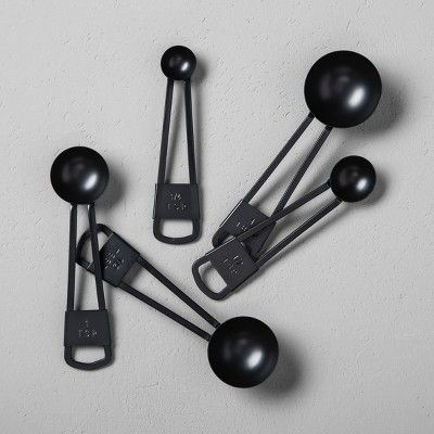 Measuring Spoons 5pc - Black - Hearth & Hand™ with Magnolia | Target