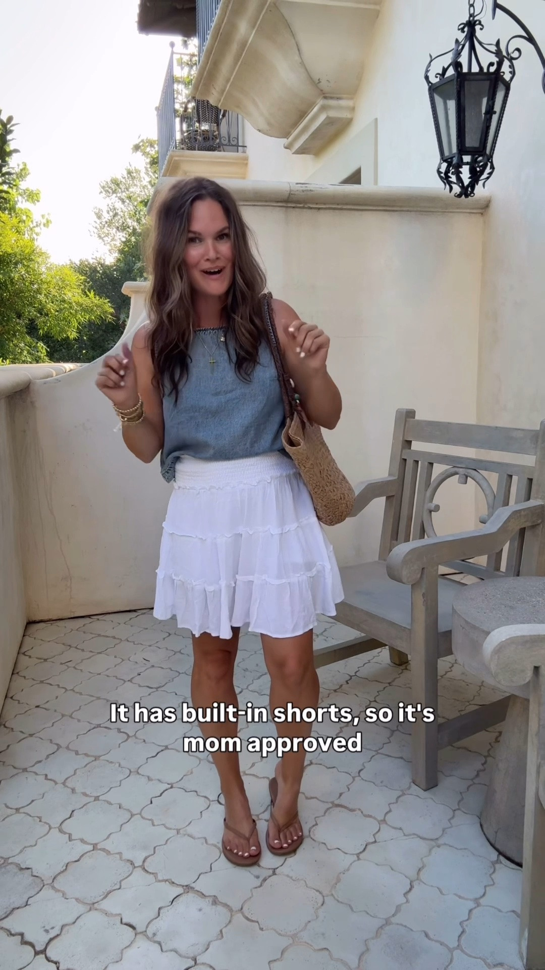 This skirt is such a good length, has a stretchy waist band, and built-in short! Mom-approved Amazon find

#LTKmomlife #LTKootd #LTKSeasonal