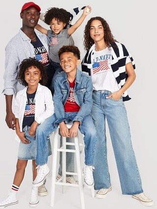 Matching "Old Navy" Flag T-Shirt for Women | Old Navy (US)