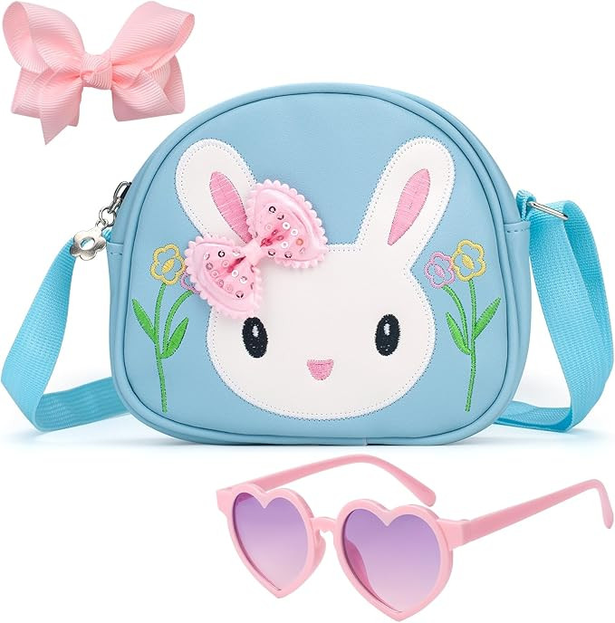 Toddler Purse-Small Kids Purse, Girls Bunny Purse, Little Girl Purse-Birthday Gifts Purse for Gir... | Amazon (US)