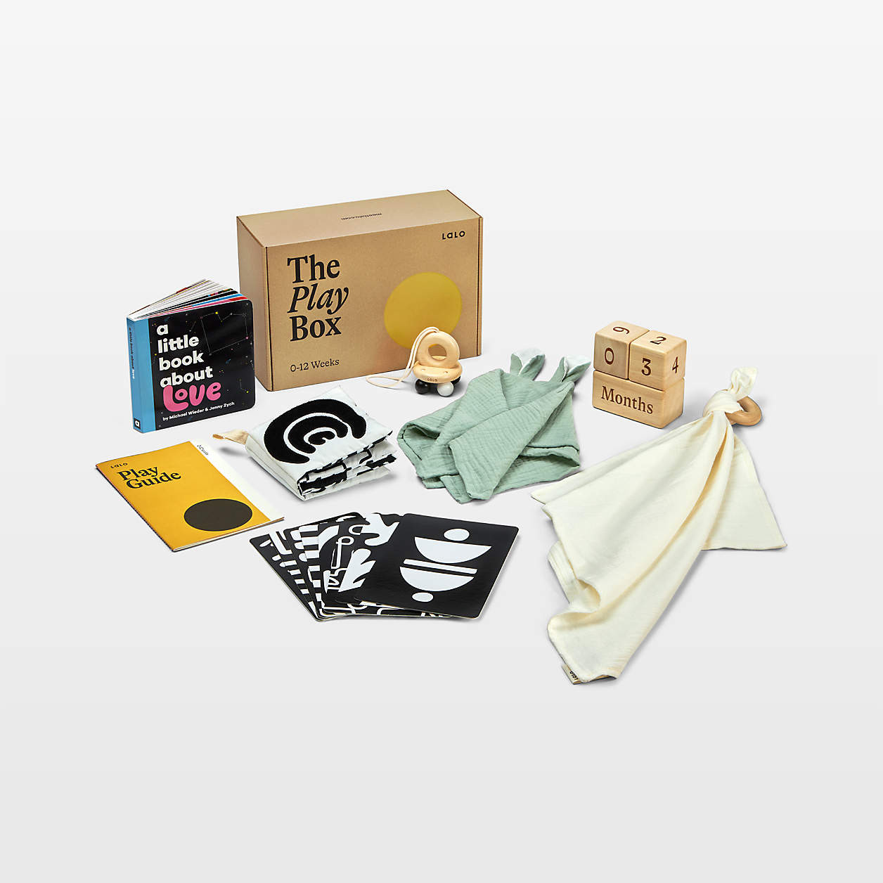 Lalo The Play Box Montessori Inspired Baby Developmental Toys for 0-12 Weeks + Reviews | Crate & ... | Crate & Barrel