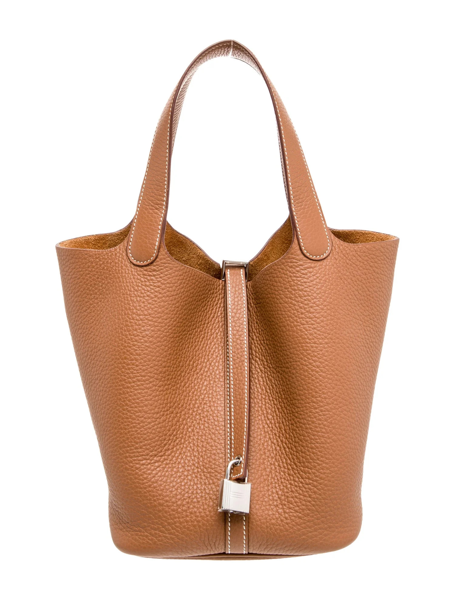 Hermès 2025 Clemence Picotin Lock 22 - Brown Handle Bags, Handbags - HER798860 | The RealReal | The RealReal