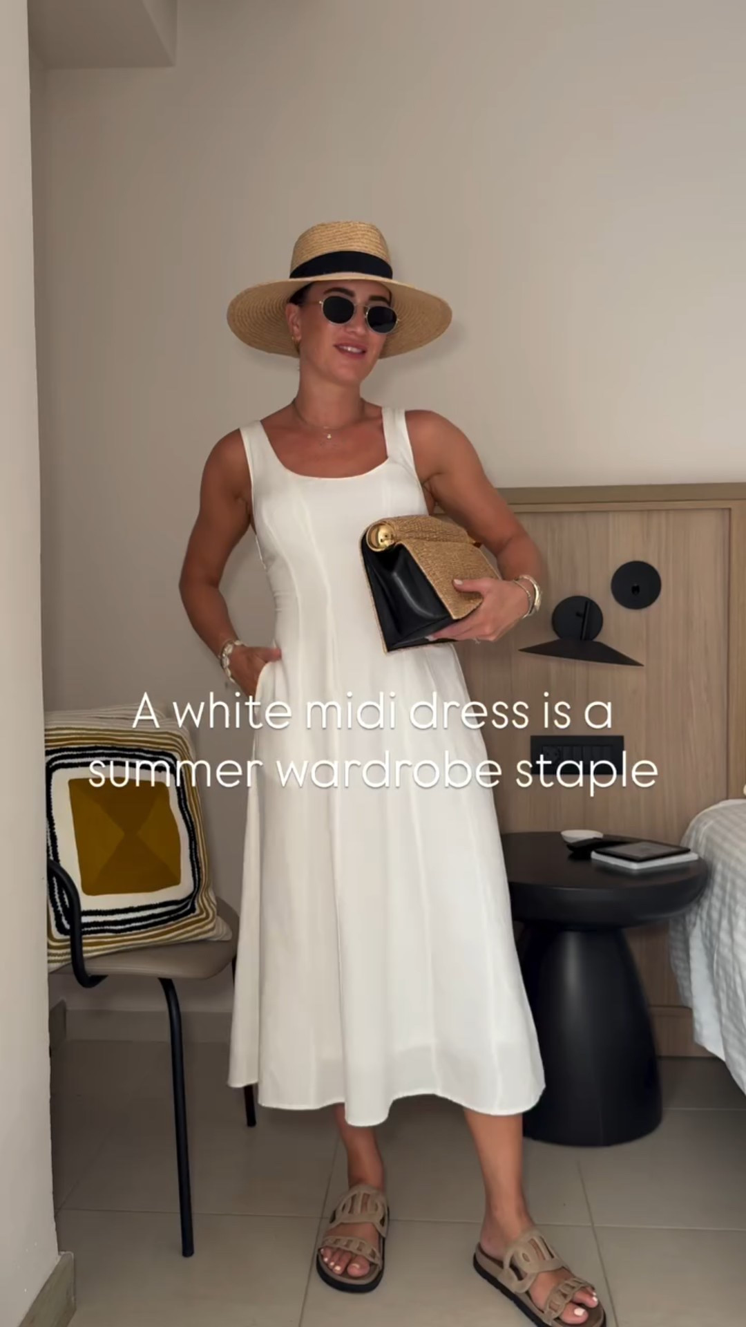 Effortless summer moments in timeless neutrals 
Dress is from a US brand called SincerlyJules. I will link similar options on my @ltk.europe 
.
.
.
#EuropeanSummer #SummerStyle #EffortlessChic #VacationStyle #ResortWear #MinimalStyle #SummerOutfit #StyleInspo #TimelessStyle #SummerWardrobe #SummerMood #StyleDiaries #TravelInStyle #SummerLooks #ChicAndSimple